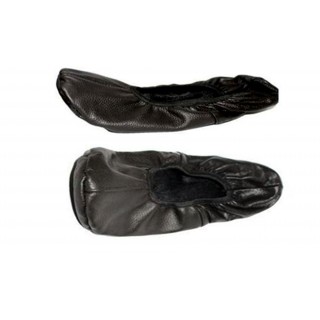 Unisex Leather Socks-Black